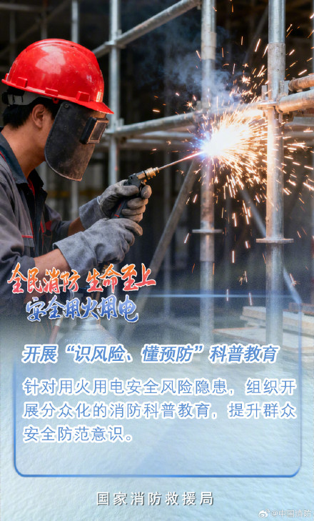 全国消防宣传月 安全用火用电一起守护平安